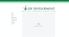 Desktop Screenshot of jdfdevelopment.com